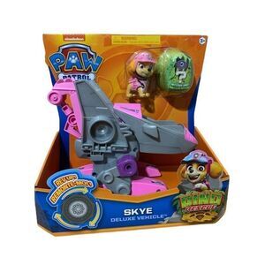 NEW PAW Patrol Dino Rescue Skye’s Deluxe Rev Up Vehicle Mystery Dinosaur.